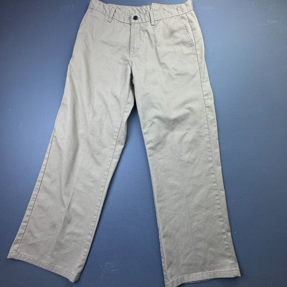 Dickies Work Pants Men's Medium Beige Khaki Straight Leg Durable Casual Outdoor